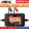 2025 New ANCEL BM300 Pro 6V/24V/12V Battery Tester Battery Monitor SOC Battery Health Analyzer Tool IOS Andoird 1
