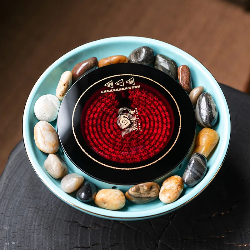 Radiant-cooker Ceramic 1300ml Electric Tea Stove Tea Boiler Glass Pot 6gears Baking net Cobblestone Black crystal panel