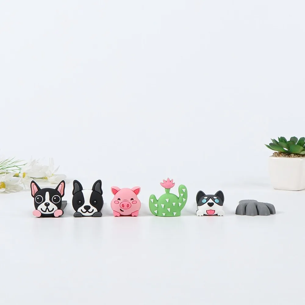 Silicone Door Stop Reusable Shock Absorbent Block Wedge Doorstops Anti-collision Stopper Home Door door stopper silicone door stopper