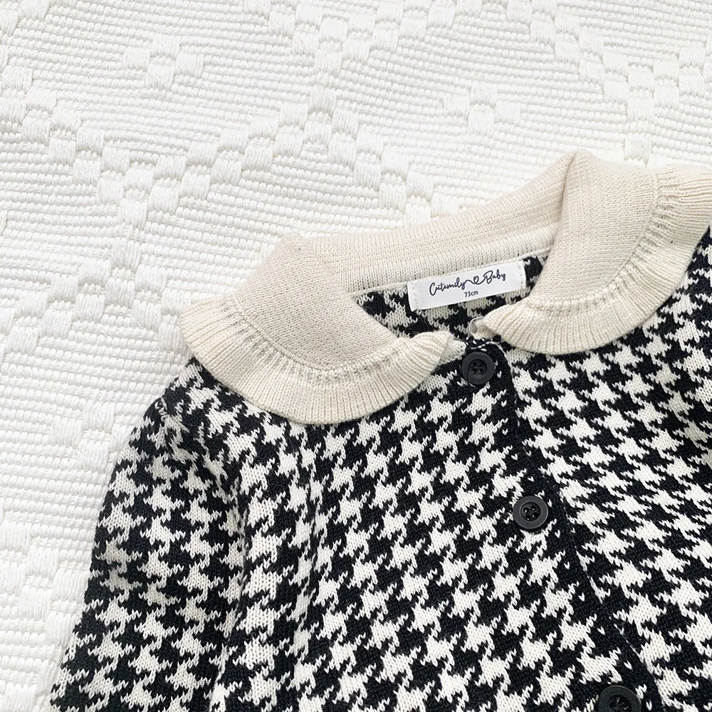 Autumn Winter Girl Knitting Sweater Set 2pcs Infant Baby Sweater Suit Warm Baby Boy Clothing Newborn Clothes 0-4 Years