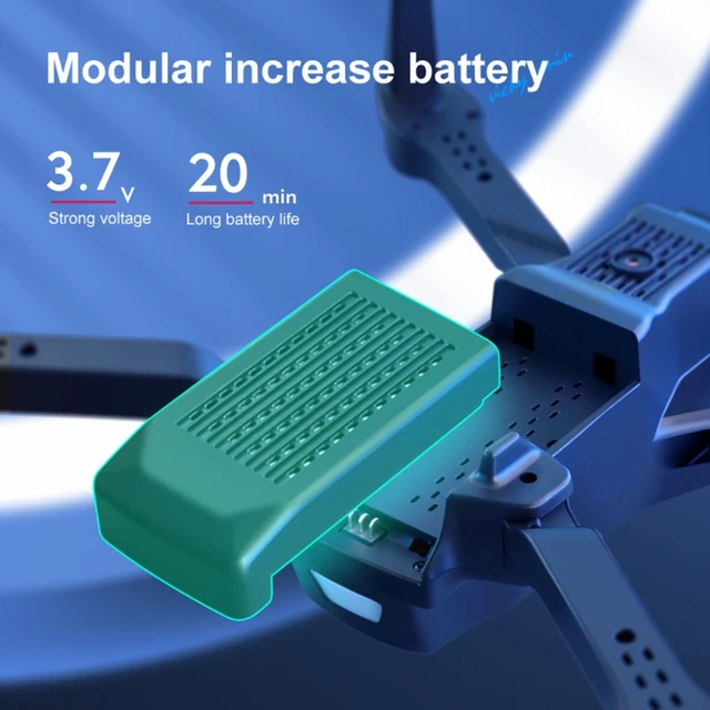 23x23x4.5cm/9.06x9.06x1.77in Lightweight Camera/No Camera GPS Grone withStreamlined Body Professional Tool 2