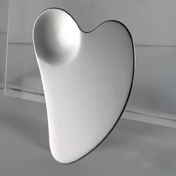 Stainless Steel Foundation Spatula Mask And Eye Cream Spoons Multi-Functional Facial Scraping Metal Beauty & Skin Care Tools - Thumbnail 6