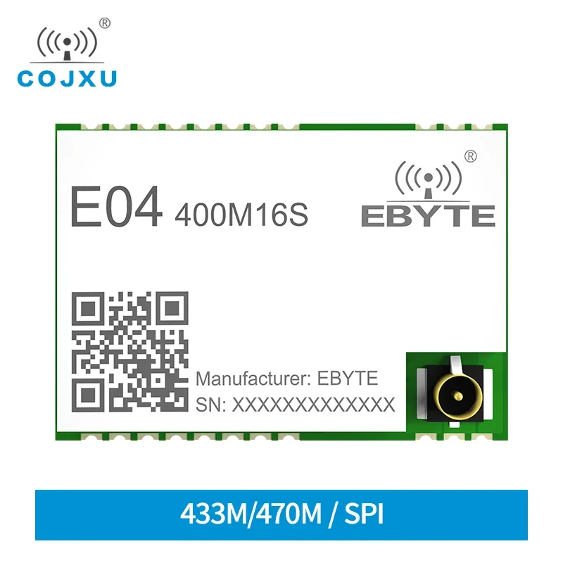 E04-400M16S STM S2-LP 413-479Mhz 16dBm 1000m Range Low Power Consumption 433MHz ISM Band SPI RF Module