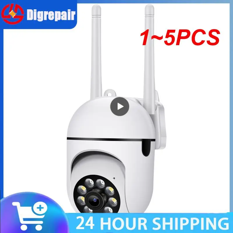 

1~5PCS Security Camera 2.4G WIFI Camera Outdoor PTZ Speed Wireless IP Camera CCTV 4X Digital Zoom Audio Network Surveillance CAM