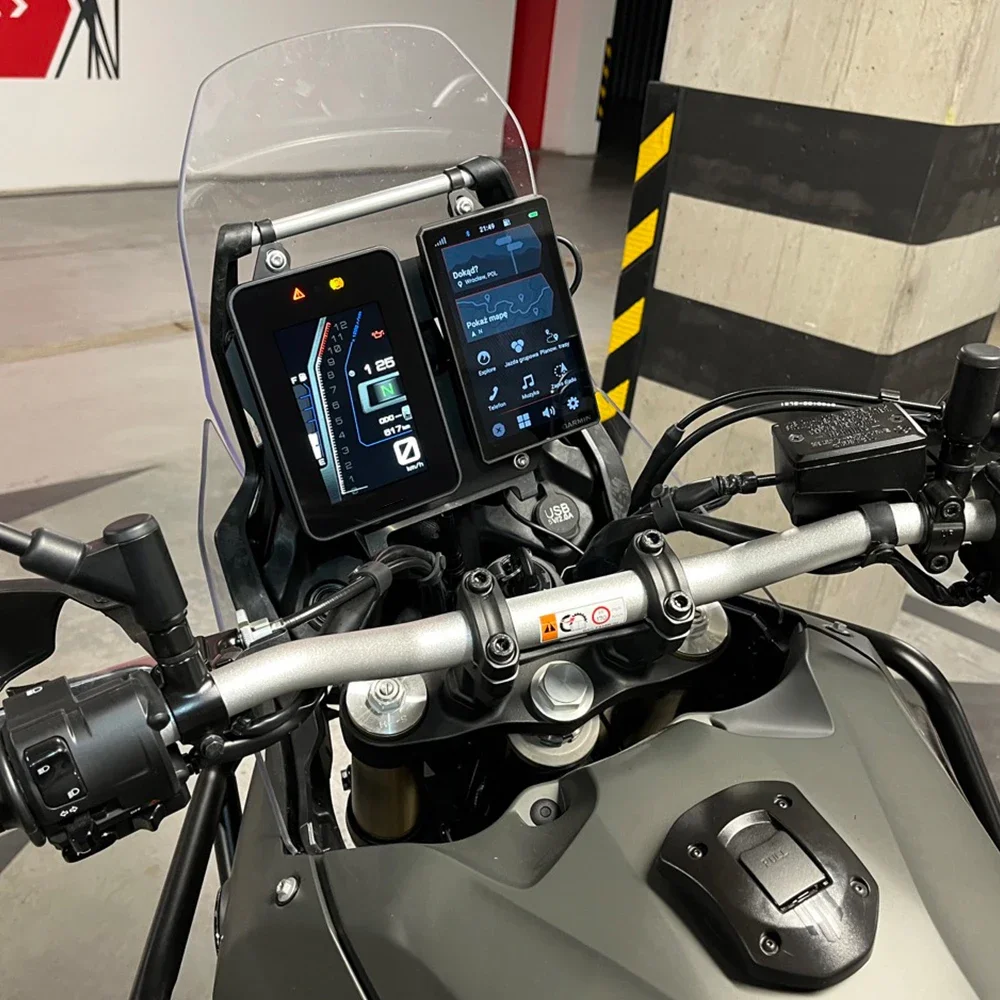Tenere 700 월드 레이드 다기능 디스플레이 베이스, 야마하 테네레 700 월드 레이드 2023- GPS 스태빌라이저, 내비게이션 거치대
