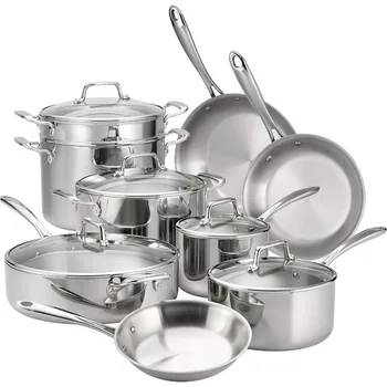 Tri-Ply Stainless Cookware Set 1