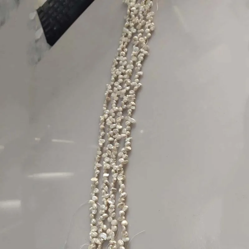 Cultured Freshwater Pearl Beads Natural 5-10mm White Color Baroque Freshwater Pearl for Jewelry Making Diy Bracelet Necklace