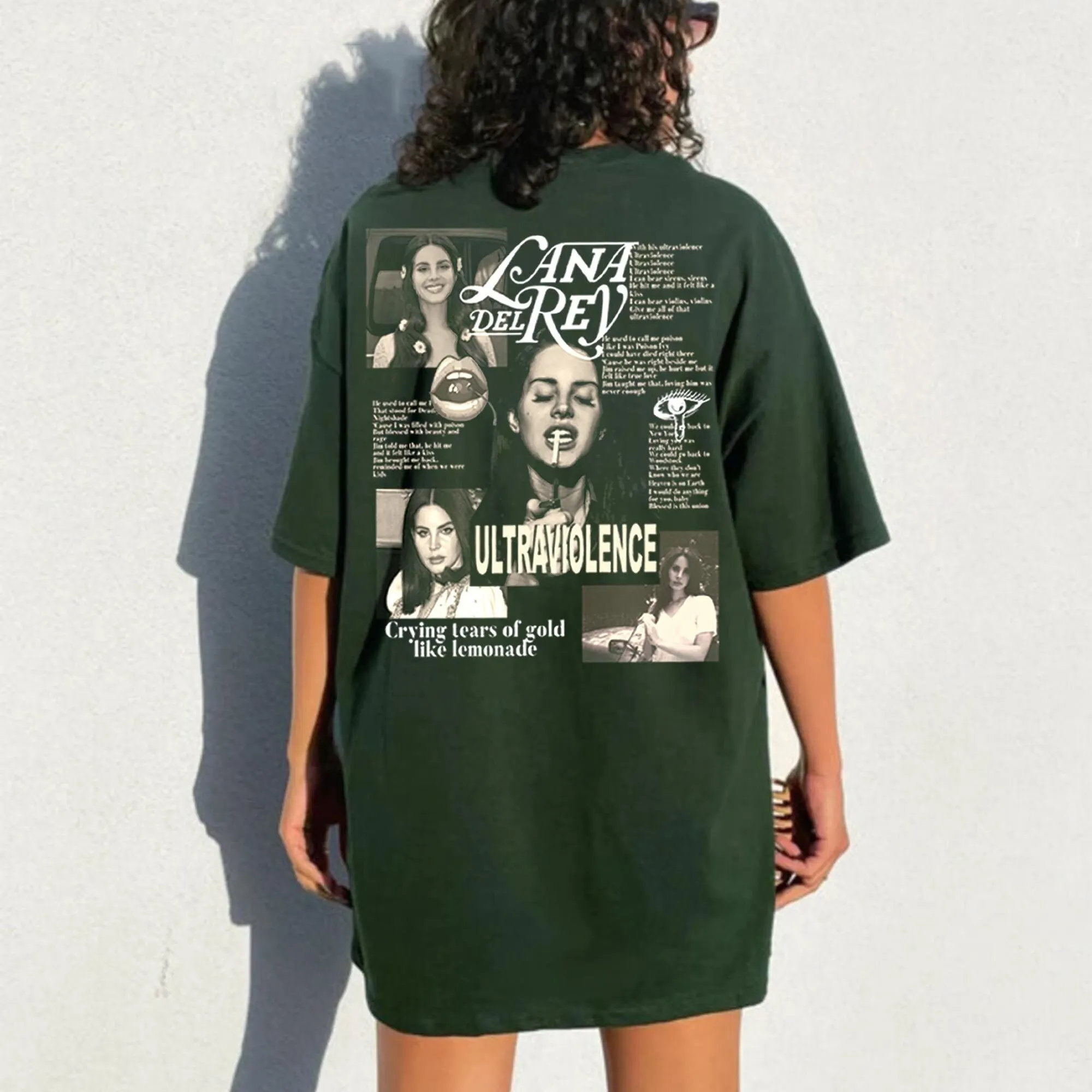 Maglietta Lana Del Rey Album Musicale Divertente Vintage Trendy 2023 Per I Fan