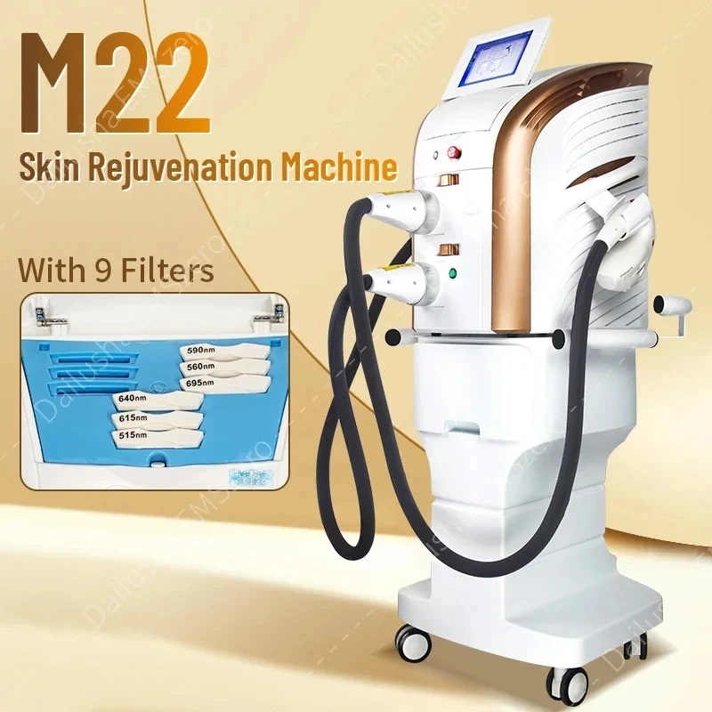 Latest Design M22 Multifunctional Beauty Machine IPL OPT Hair Removal Skin Whitening Acne VascularTherapy Device 2