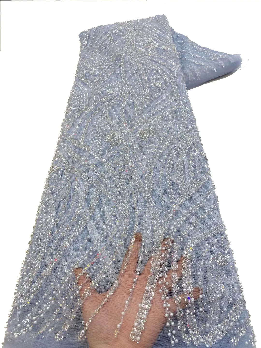 beaded material for dresses Starlight main image 1