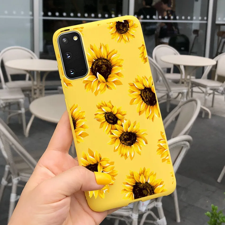 Fashion Girl Flower Candy Color Silicone Phone Case