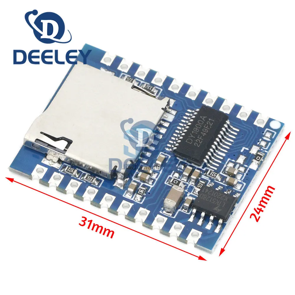 DYSV19T Voice Playback Module Trigger Serial Port Control