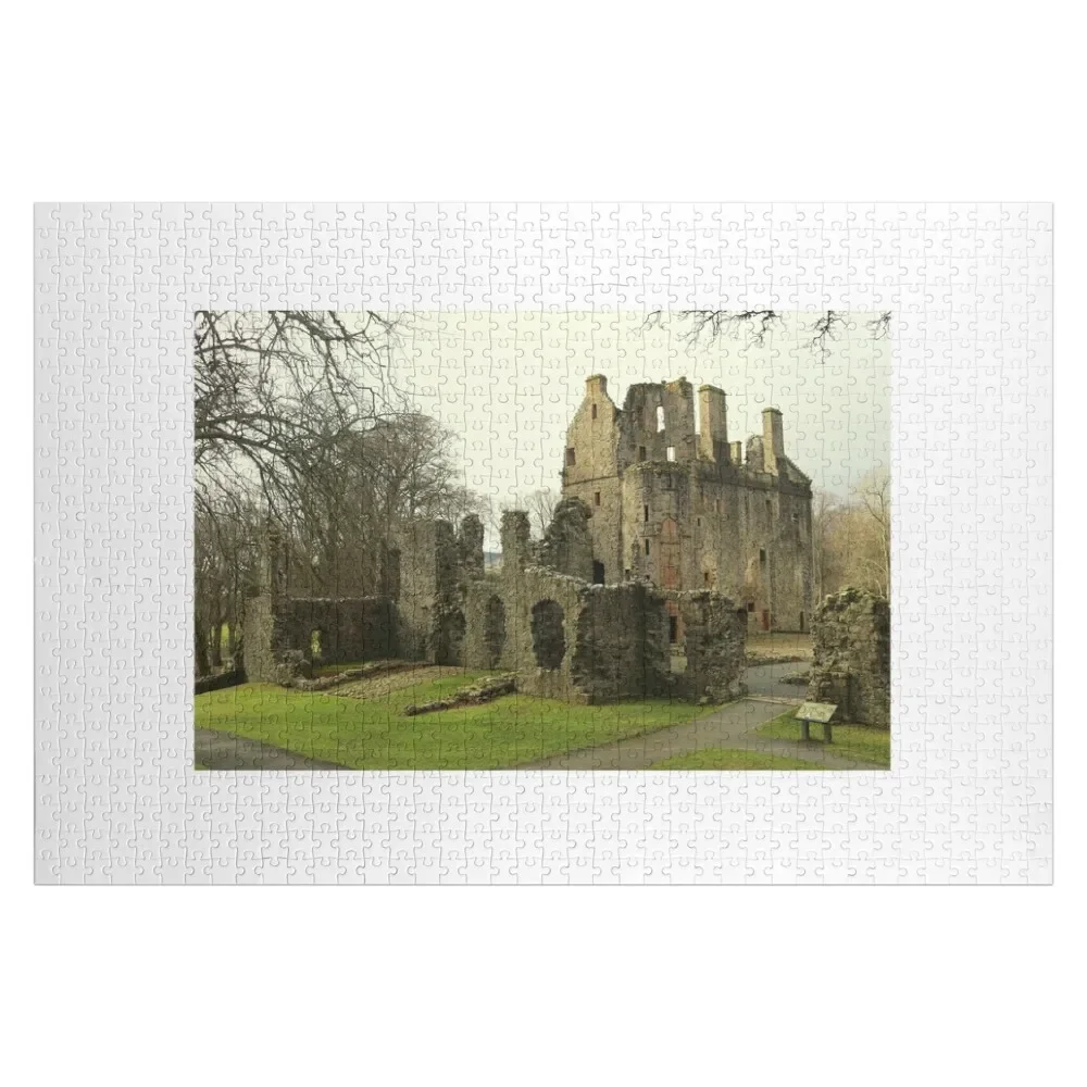 

Замок в Шотландии Huntly, головоломка, персонализированный фото подарок, персонализированные игрушки, детская игрушка, традиционный пазл с фотографией