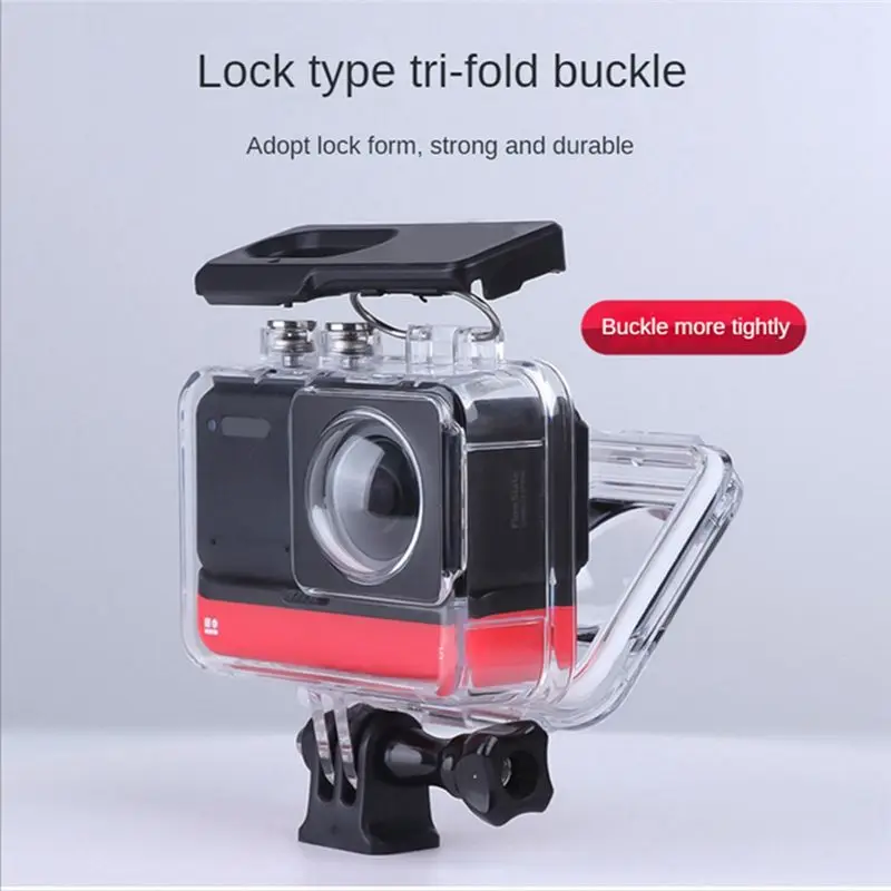 M05K 파노라마 버전 다이브 케이스 방수 케이스 보호 커버 쉘 30M Insta360 ONE RS 듀얼 렌즈 카메라 액세서리