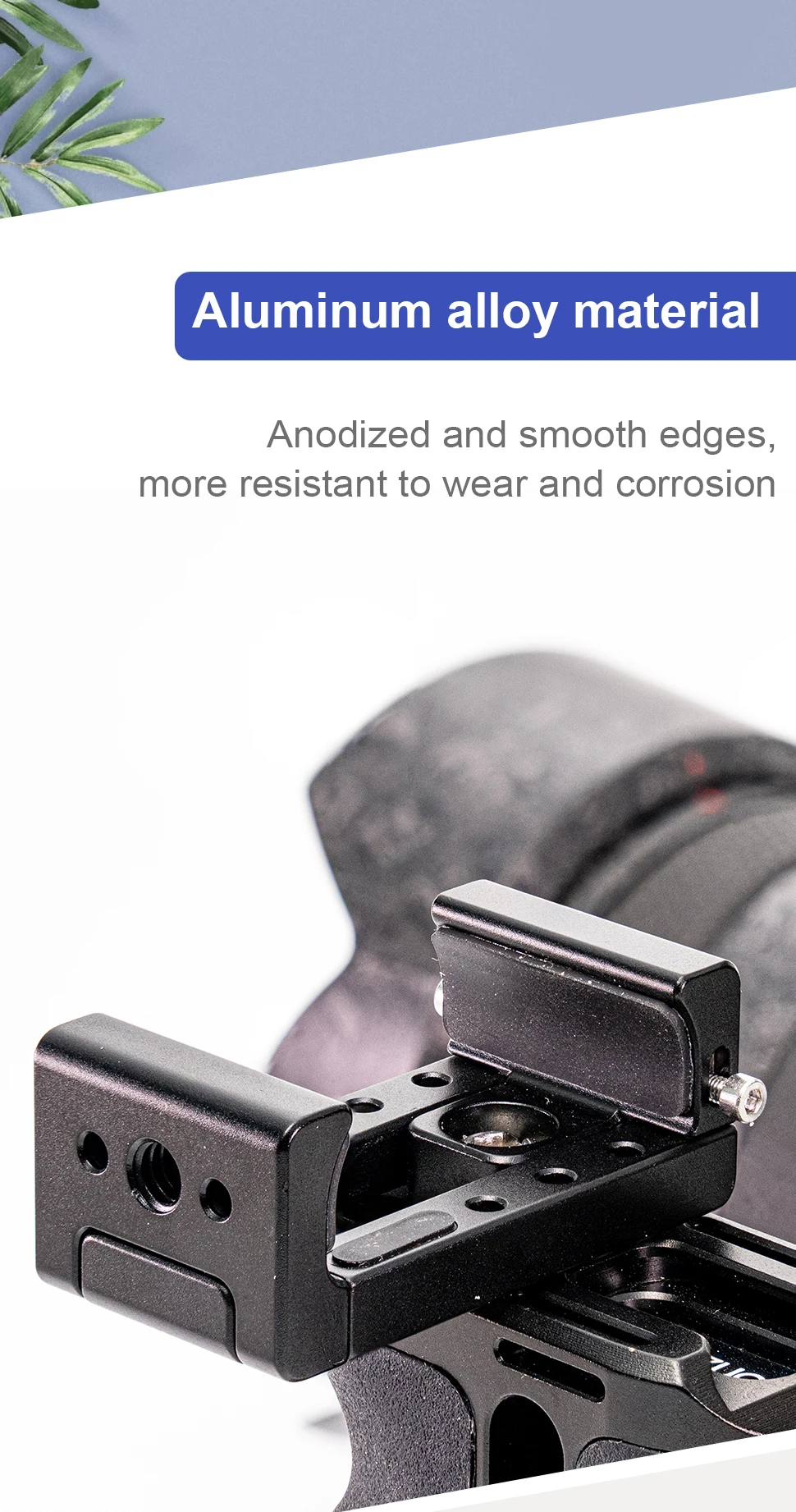 Portable Hard Drive Holder Multifunctional Clamp Metal Clip for SamsungT5 T7 T9