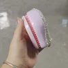 High appearance level air cushion massage comb Artificial diamond set small portable fluffy anti-static home massage comb 4