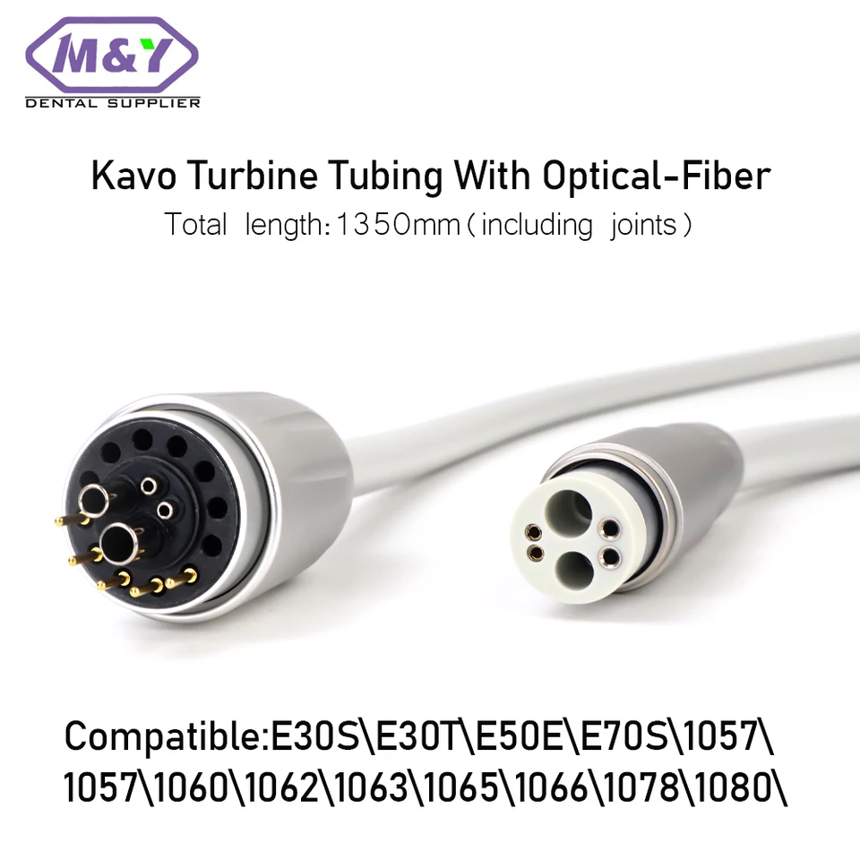 5 Turbine Dentistiche LED Con Attacco Per KAVO Coupler YB6 - Alta Velocità E Fibra Ottica