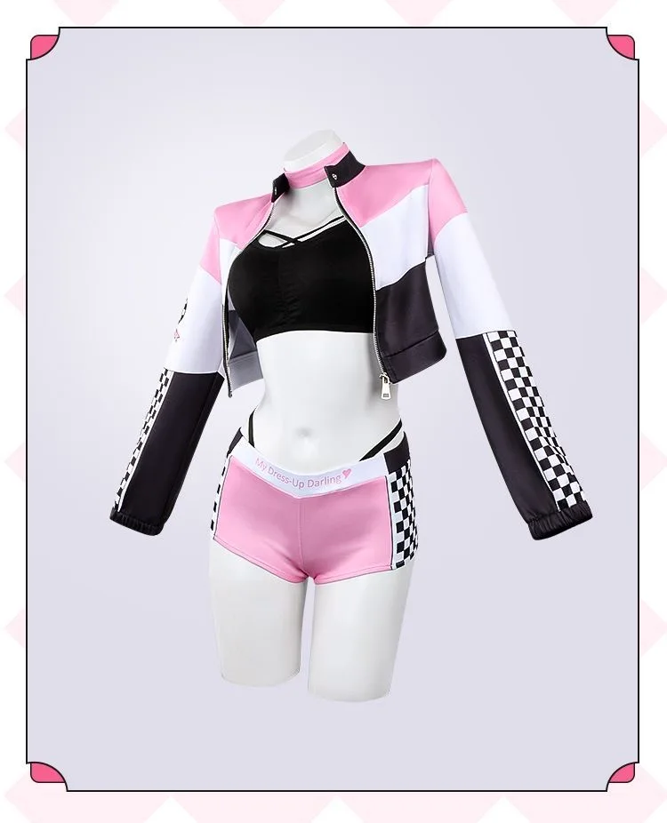 My Dress Up Darling Marin Kitagawa Race Suit Cosplay Costume