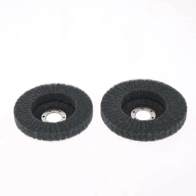 1Pcs 4/4.5/5 Inch Nylon Fiber Flap Polishing Wheel Disc Angle Grinder Cutting Flap Grinding Disc For Wood Metal Buffing