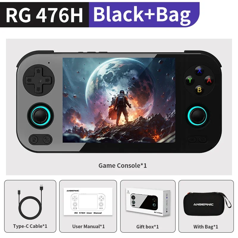 ANBERNIC RG 476H Android Handheld Game Console 4.7