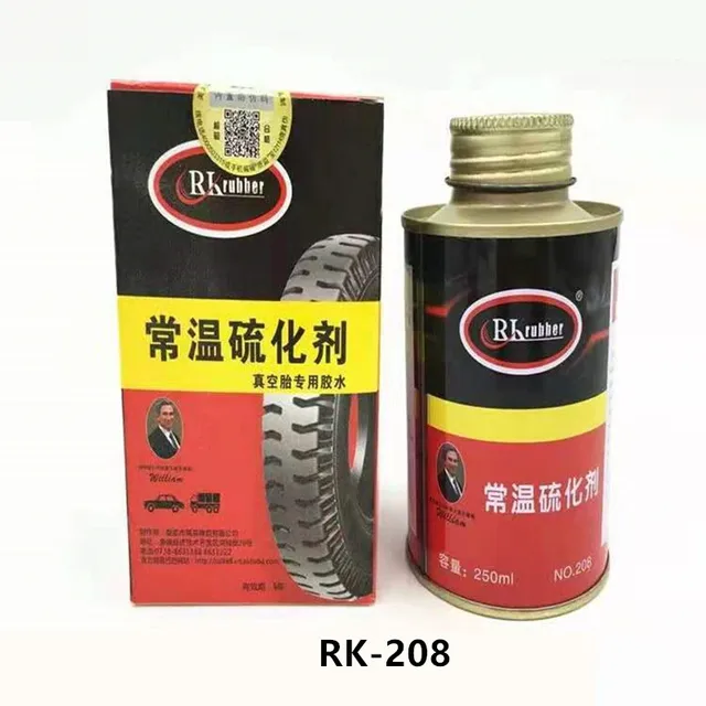230ml 250ml Room Temperature Vulcanizing Agent Vacuum Tire Repair Glue Cold Repair Glue Tire Repair Glue