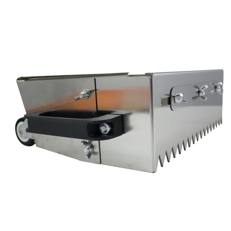 400-800mm Adjustable Notched Trowel Mortar Comb for Fast and Equal Application of Adhesive on the Floor grout trowel plastering trowel concrete trowel
