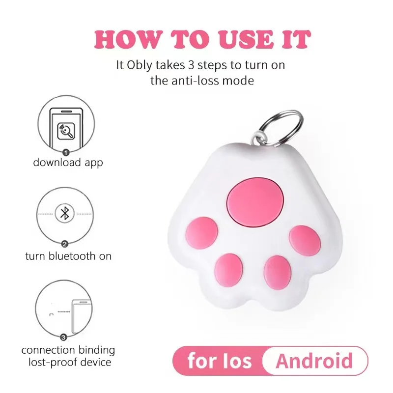 Mini Smart Bluetooth Anti Lost Gps Tracker  Mini Gps Trackers Localizador  Niños Mascotas-Rastreador de Gps portátil-Aliexpress