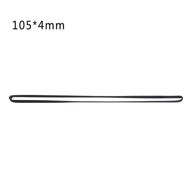 4mm Wide Flat Cassette Tape Machine Belt Assorted Common Belt for Recorder Walkman Repeater DVD Drive Rubber Belt 2