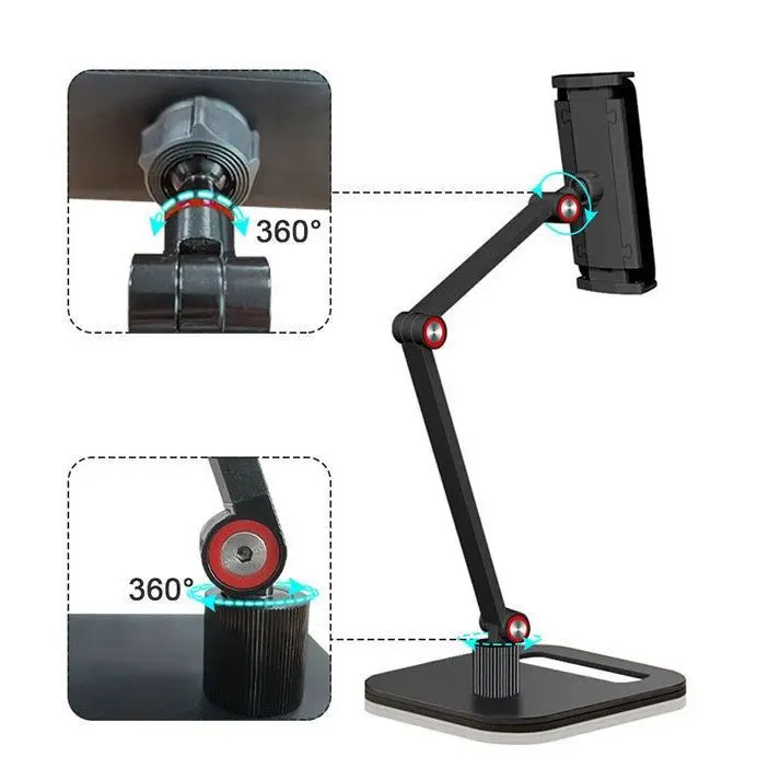 Monitor portátil Stand Riser Alloy Desktop Holder