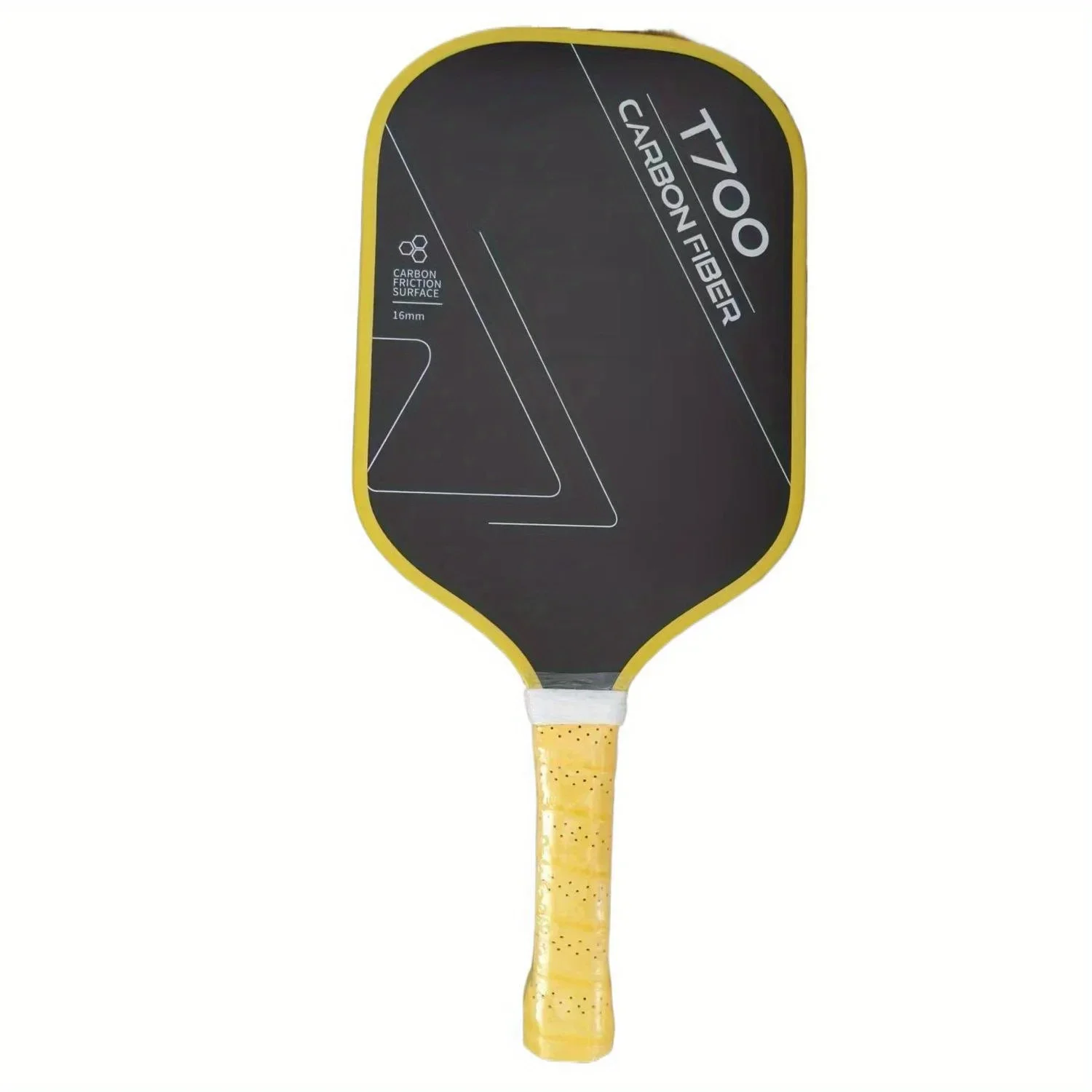 Professional pickleball racket made of T700 carbon fiber, suitable for outdoor games and activities