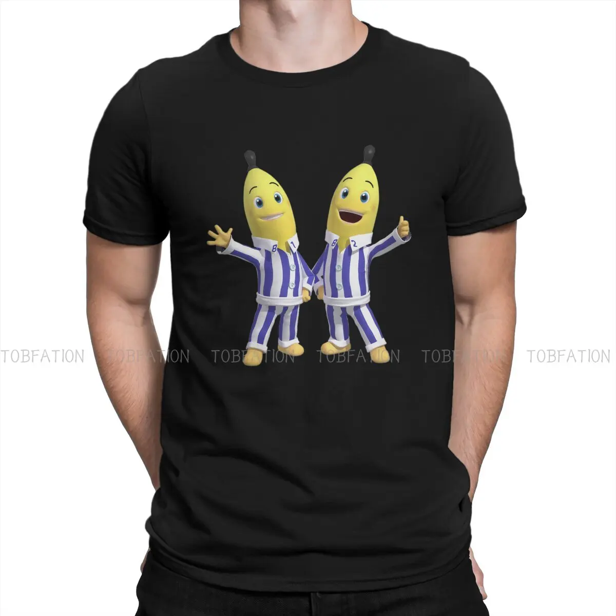 Bananas In Pyjamas Interesting Crewneck Tshirts Pajama Distinctive Homme T Shirt Hipster Clothing Size S-6Xl