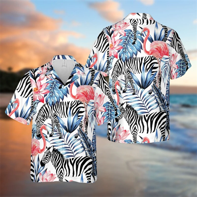 thumbnail image 1 of Camisa hawaiana divertida para hombre, sudadera playera con estampado de gato y música en 3D, camisa de manga corta de diseñador callejero, ropa para hombre de alta calidad, 1 of 5