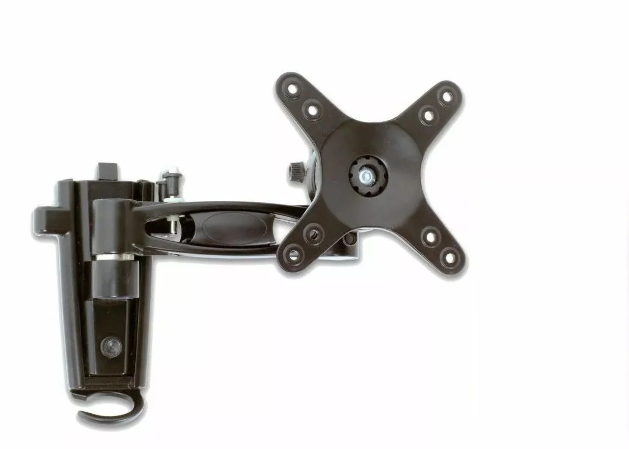 Single arm LCD TV bracket with 1 mounting brackets Caravan RV Parts Motor Home Aluminum Alloy Bracket