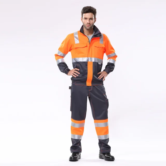 Reflective Work Jacket and Pants