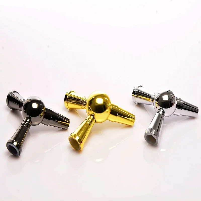 Description Picture 6 of itemR&R Aluminum Alloy Hookah Shisha Hose Adapter Universal One To Two Connection Joint for Water Pipe Narguile Smoking Accessories