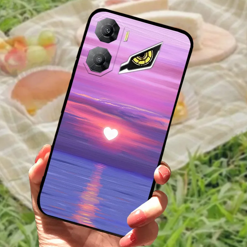 Anti-Drop Soft Silicone Matte Phone Cover with Bumper Protection