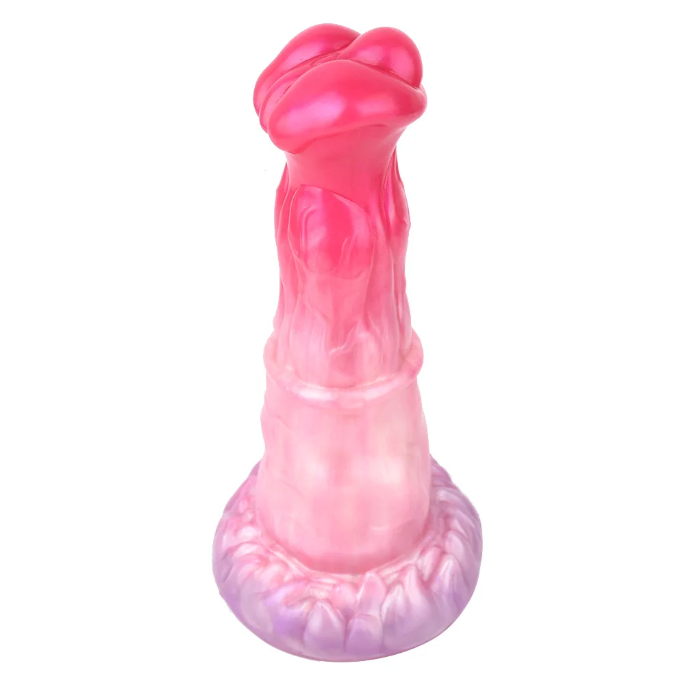 NNSX Prison Sang Cheval Gode Jouets Sexuels Pour Femme Avec Ventouse Silicone Souple Flexible G-spot Godemichet Anal Mât_voghion.com