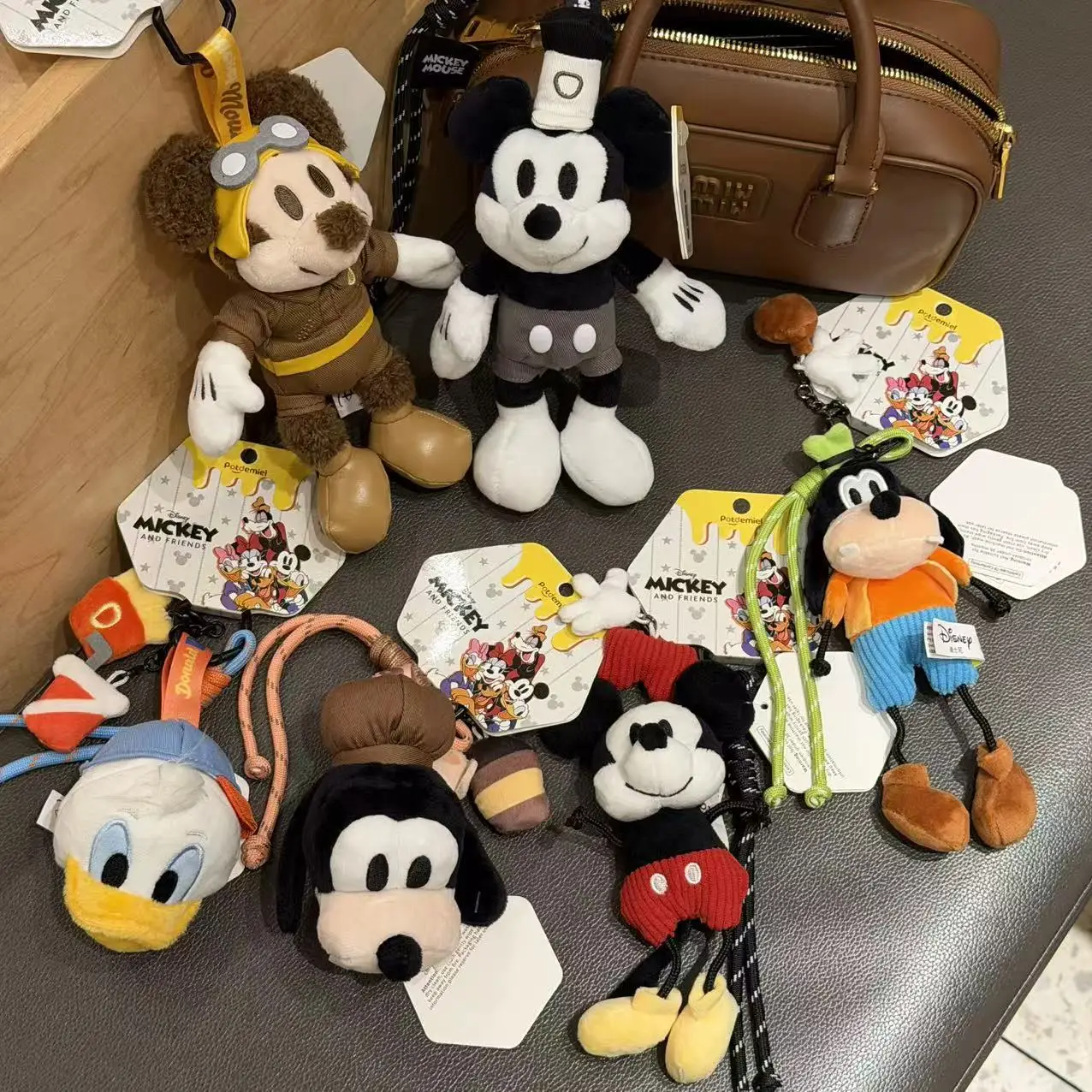 Porte-clés Peluche Disney : Mickey & Friends Collection Potdemiel