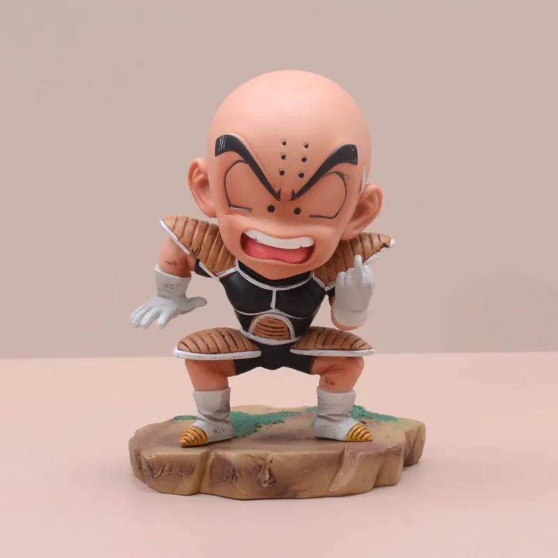 

13cm Anime Dragon Ball Z Super Saiyan Childhood Kulilin Collection Gk Action Figures Model Doll Decoration Children's Toy Gifts