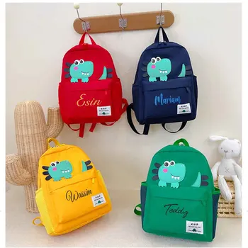 Nuovo Zaino Asilo Nido Ricamato, Borsa da Passeggio per Bambini Personalizzabile, Zaino Leggero per Pannolini da Esterno, Zaino con Nome Personalizzato