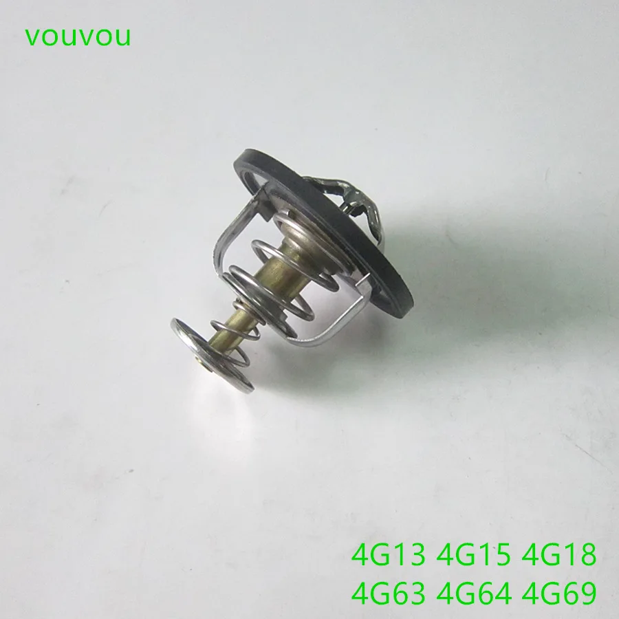 vouvou Car accessories MD337408 engine cooling thermostat for Mitsubishi engine 4G13 4G15 4G18 4G63 4G64 4G69 4D56 82 degrees