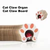 Pet Toy Organ Cat Scratch Board Strong Magnetic Design Foldable Decompression Cats Sharpening Claw Corrugated Scratching Board 3