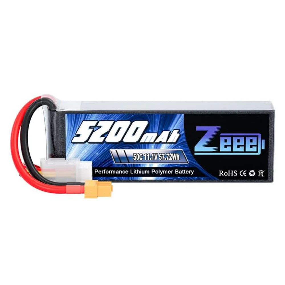 3s Lipo ZOP Power 2200mAh 2S 7.4V LiPo Battery 35C T Plug For RC