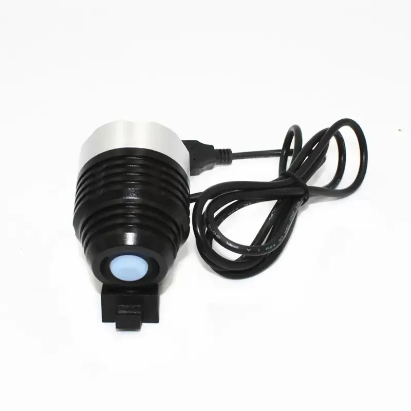 USB Light 2in1 XML-T6 1800LM USB LED Headlamp 3 Modes Headlight for Cycling