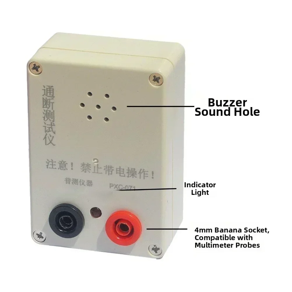 Testing Buzzer 1 PC 9V Buzzer Continuity Tester 100dB Audio-Alert LED Indicator PCB ...