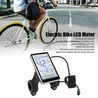 Compteur LCD pour vélo électrique, 5 broches, 24V, 36V, 48V, 60V, universel pour Scooter électrique M5, panneau LCD pour vélos électriques 31.8 22.2mm 3