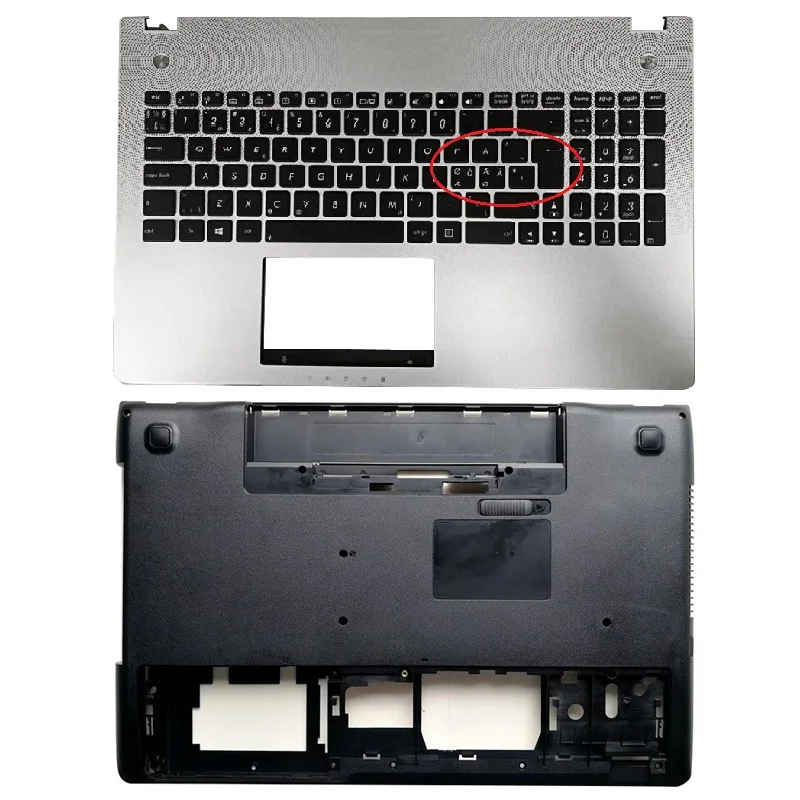 

Новый ноутбук для ASUS N56, N56V, N56VM, N56VZ, N56SL, N56DP, N56DY, N56JK, N56JN, N56JR, N56VB, N56VJ, чехол с подсветкой клавиатуры/нижней крышкой
