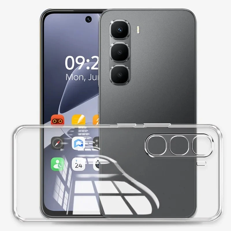 Soft Silicone Clear Shockproof Phone Case Back Cover s