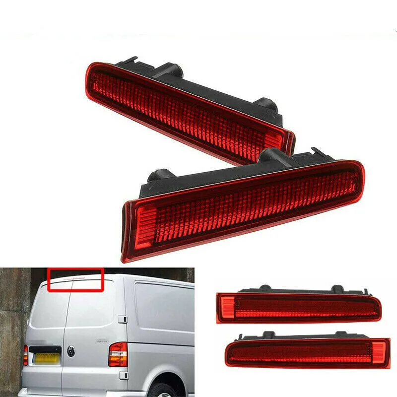 3A Luce Freno Di Alto Livello Per Vw Transporter T5 T6 Barn Door Spr Con Spina Connettore Precablata
