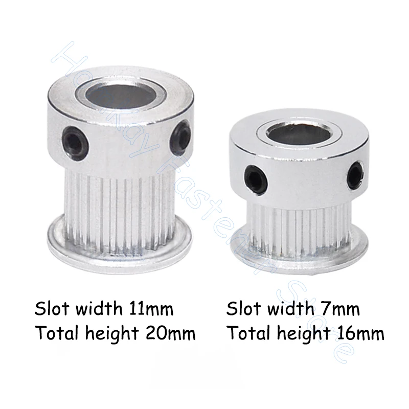 Xianglaa-Timing Pulley Lega di Alluminio 32 Denti MXL